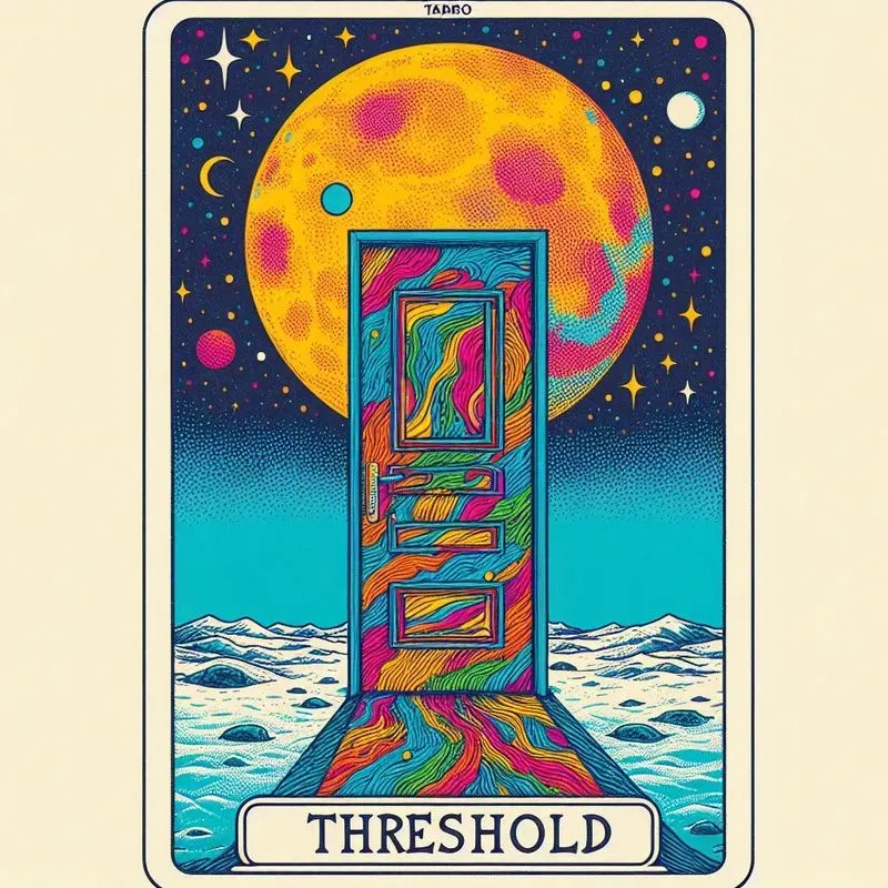 Vibrant Psychedelic Tarot Cards