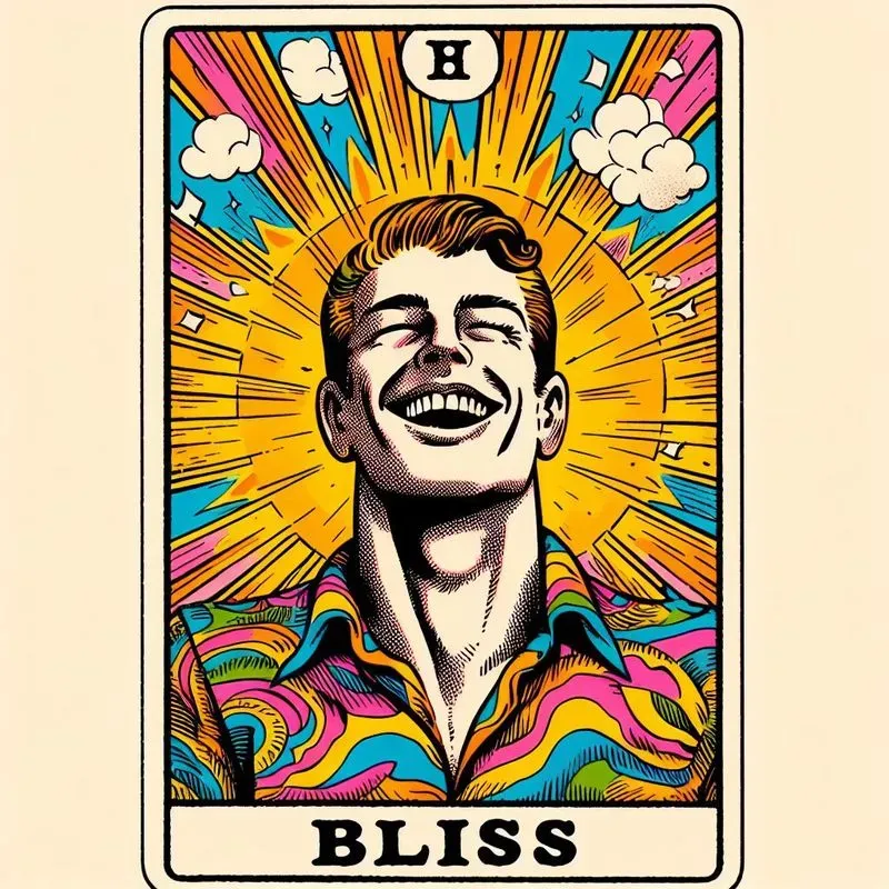 Vibrant Psychedelic Tarot Cards