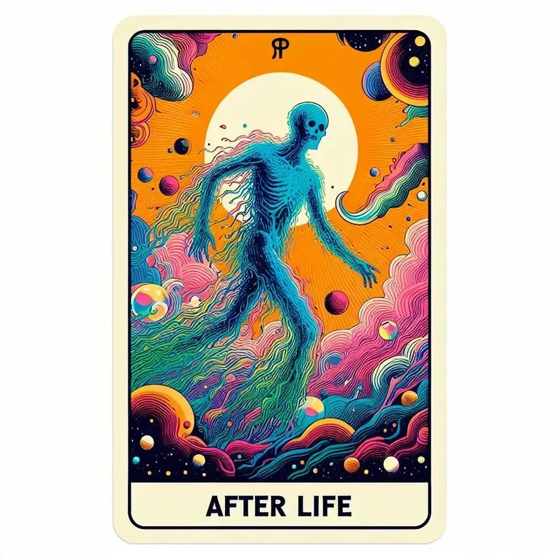 Vibrant Psychedelic Tarot Cards