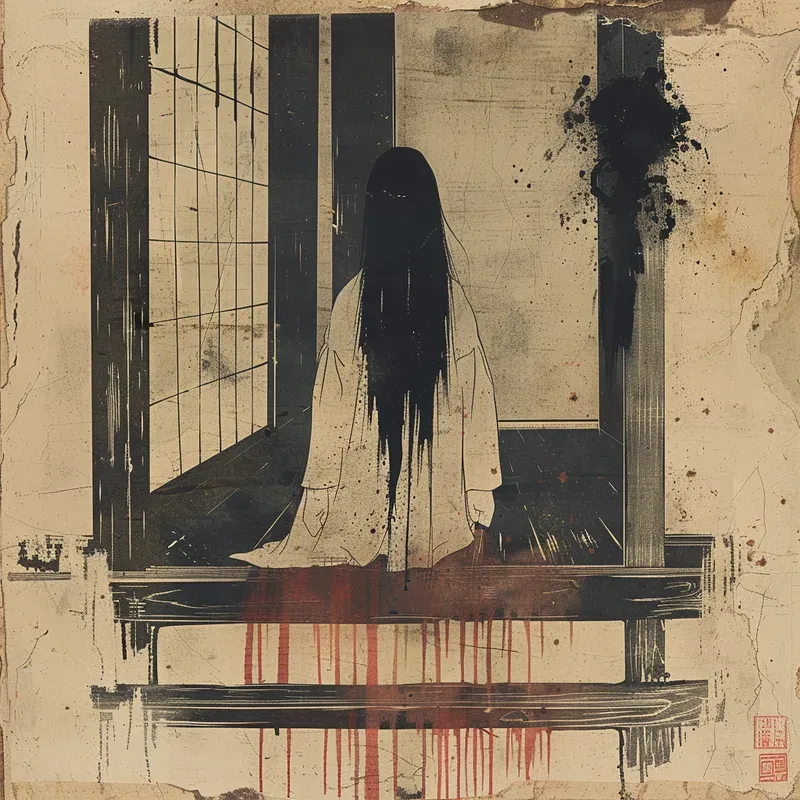 Ukiyoe Influenced Surreal Fresques