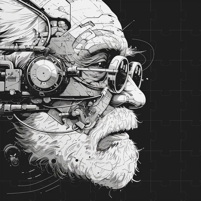 Exciting Cyberpunk Portrait Studies