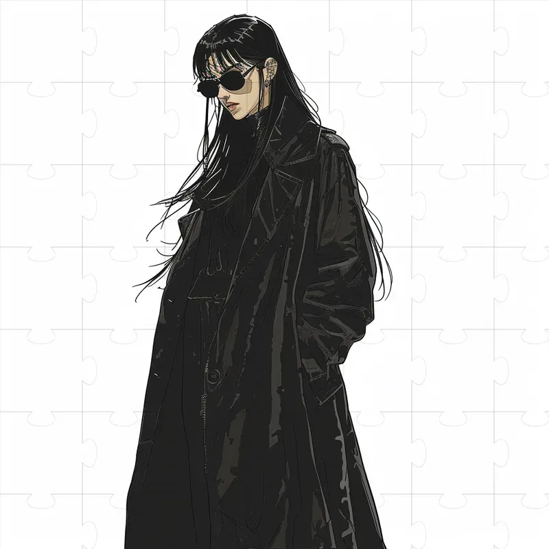 Exciting Cyberpunk Portrait Studies