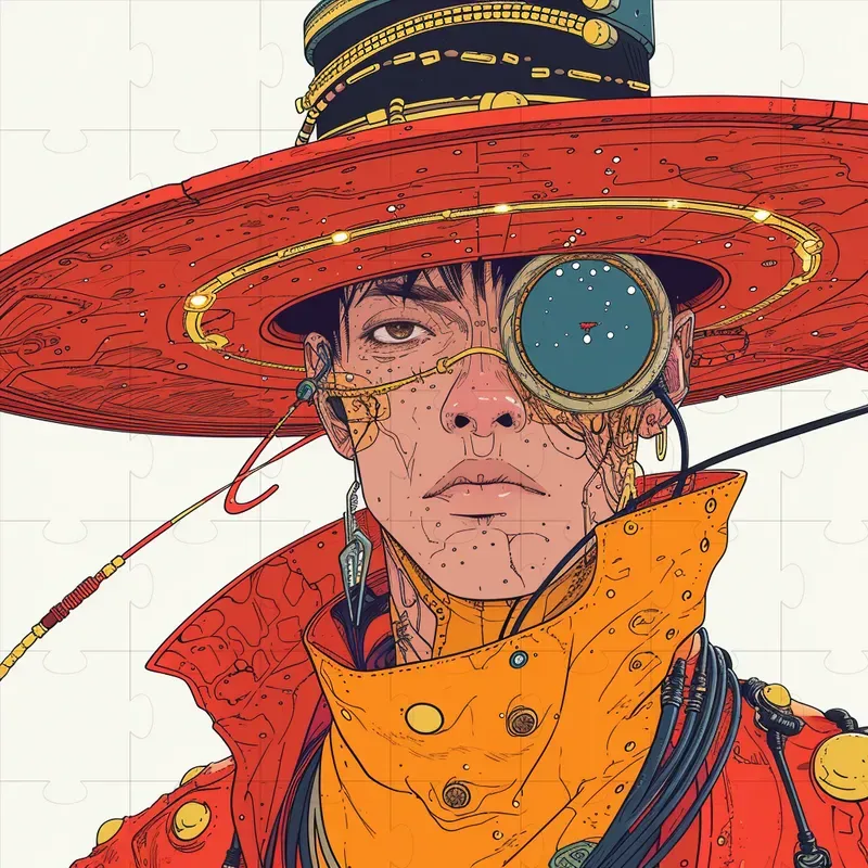 Exciting Cyberpunk Portrait Studies