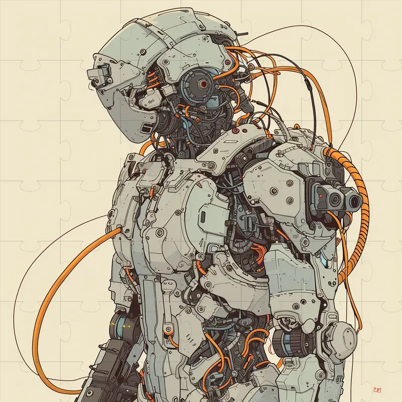 Exciting Cyberpunk Portrait Studies