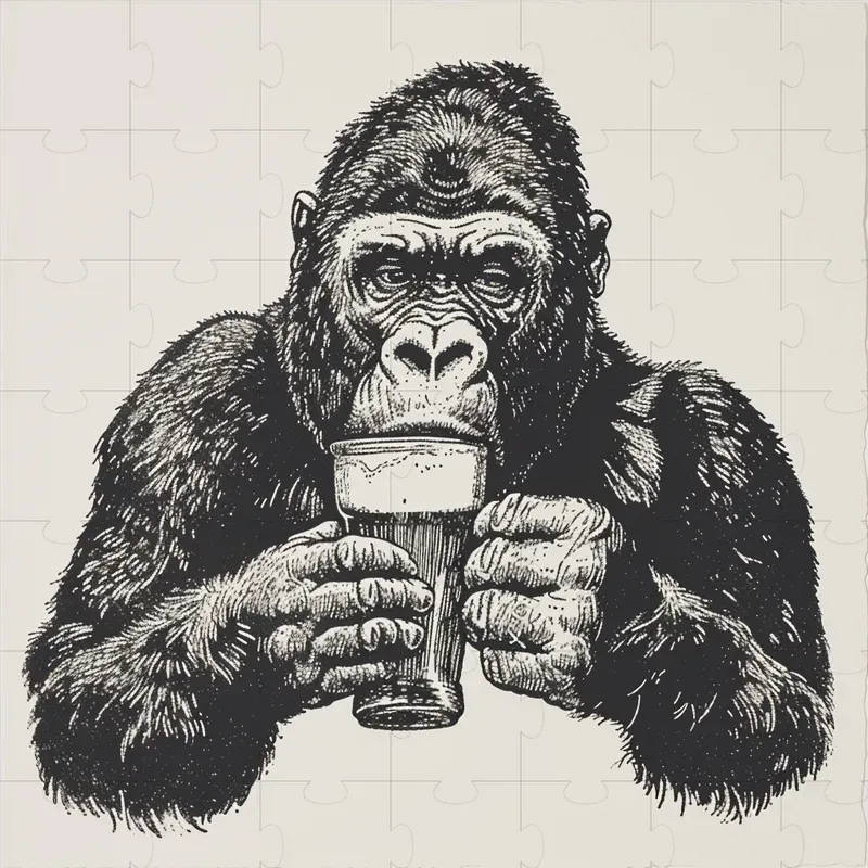 Monochromatic Stylish Animal Portraits