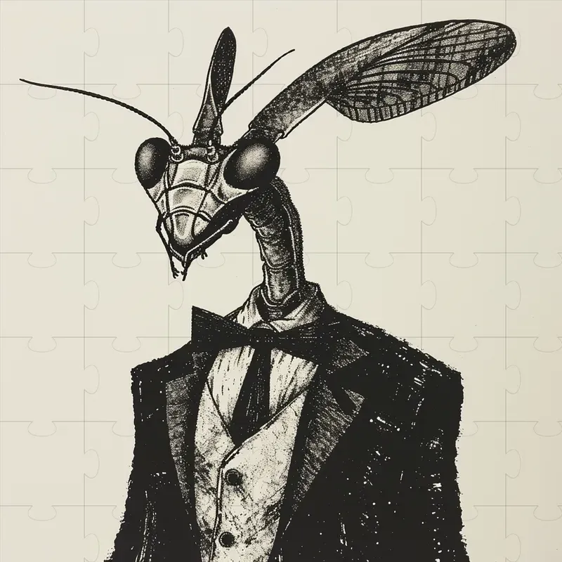 Monochromatic Stylish Animal Portraits