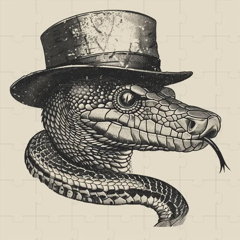 Monochromatic Stylish Animal Portraits