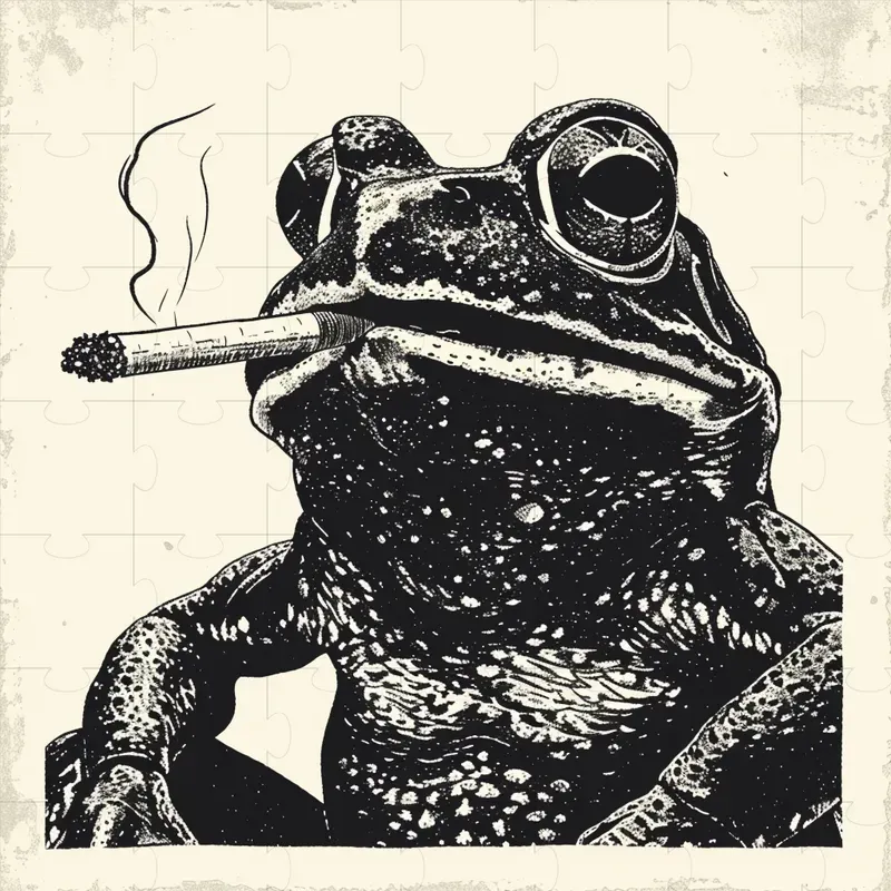 Monochromatic Stylish Animal Portraits