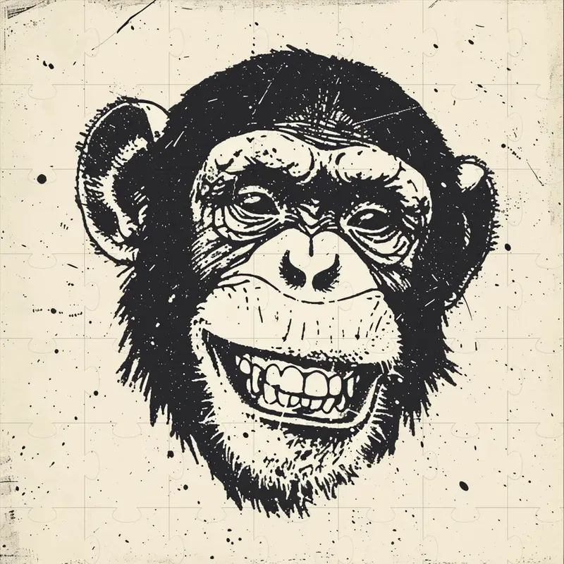 Monochromatic Stylish Animal Portraits