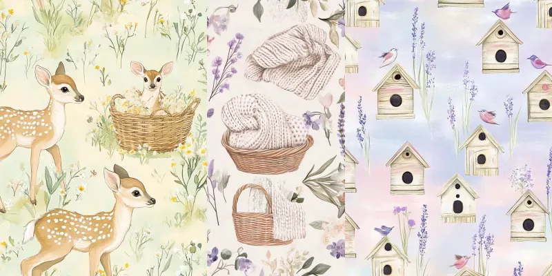 Cottagecore Countryside Scrapbook Pages generated by undefined