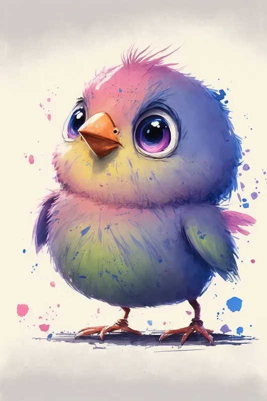 Adorable Watercolor Animals