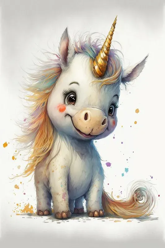 Adorable Watercolor Animals