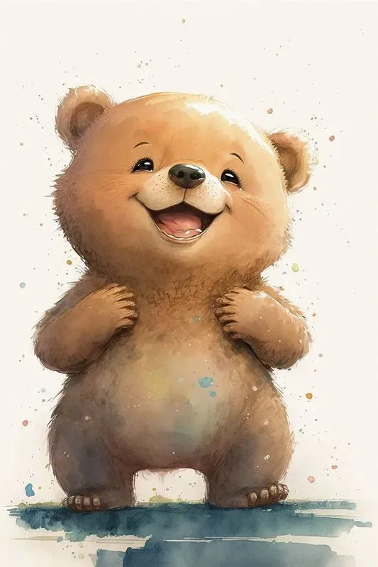 Adorable Watercolor Animals