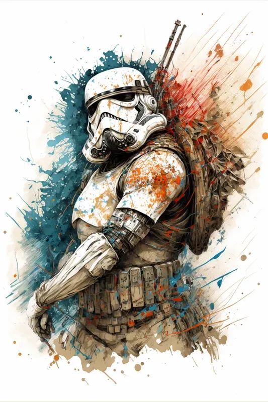 Dynamic Super Hero Paintings