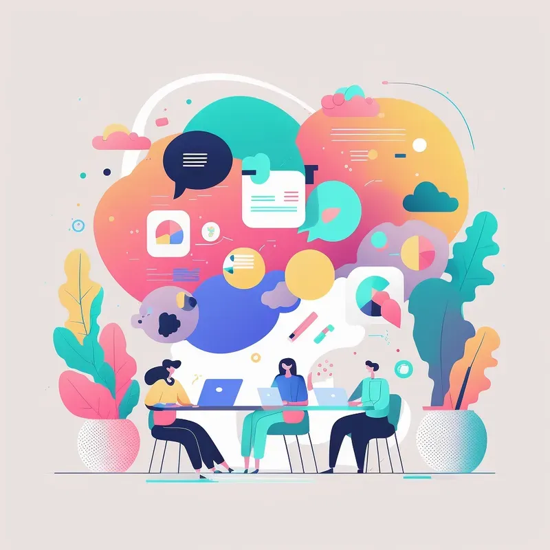 Vector Illustrations For Saas Apps