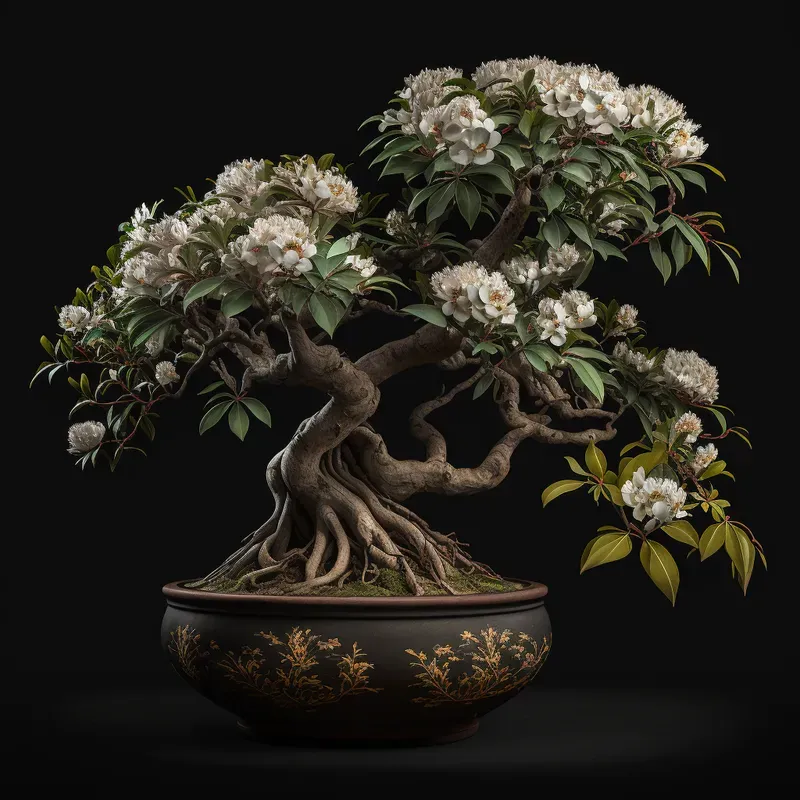 Photorealistic Bonsai Stock Photos