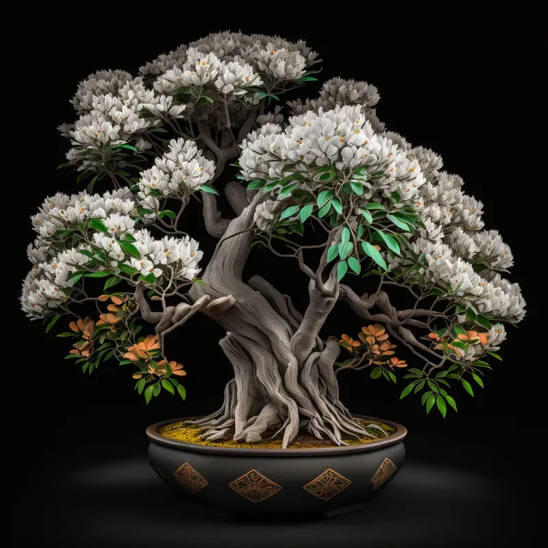Photorealistic Bonsai Stock Photos