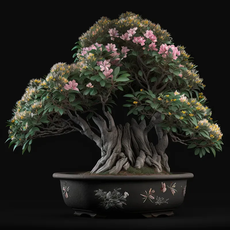 Photorealistic Bonsai Stock Photos