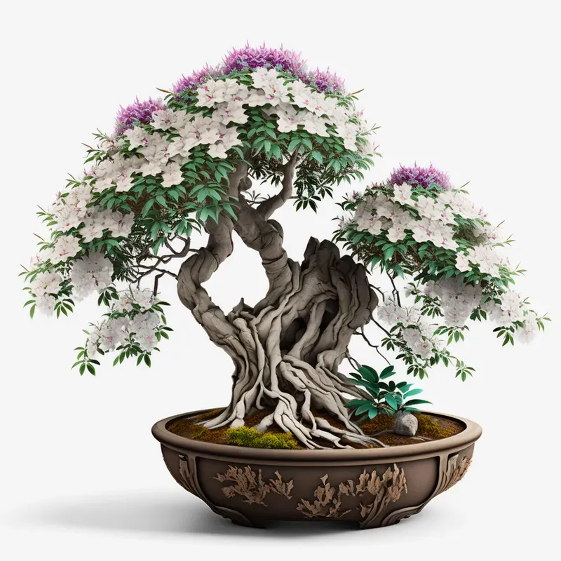 Photorealistic Bonsai Stock Photos