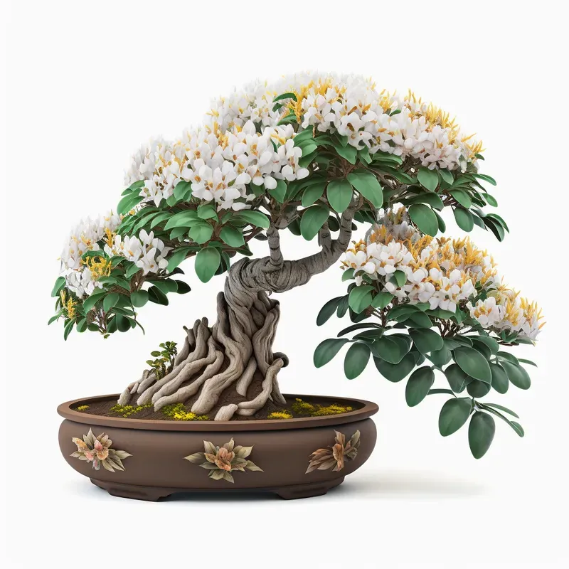Photorealistic Bonsai Stock Photos