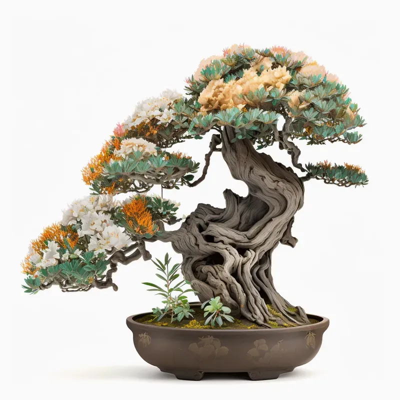 Photorealistic Bonsai Stock Photos