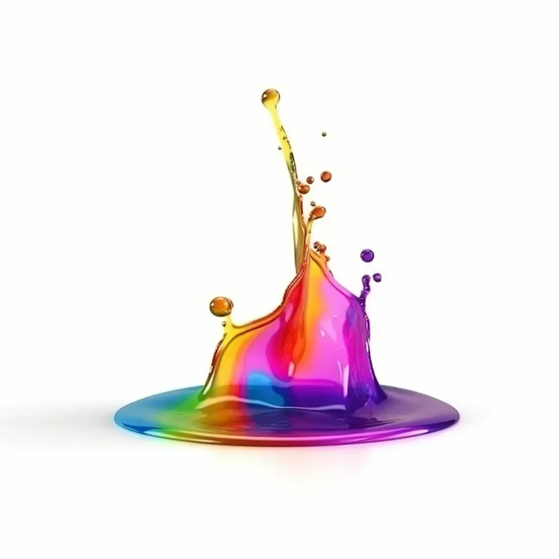 Splashes Of Color