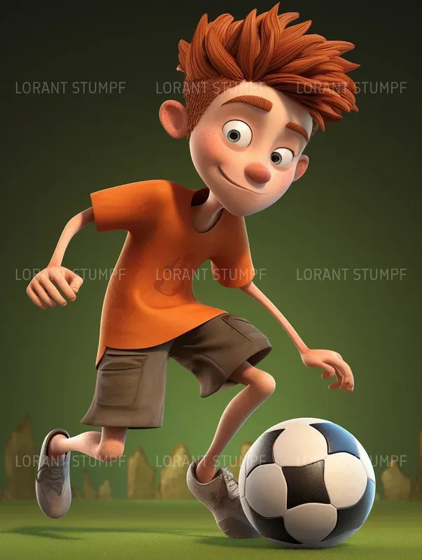 3D Pixar Human Characters