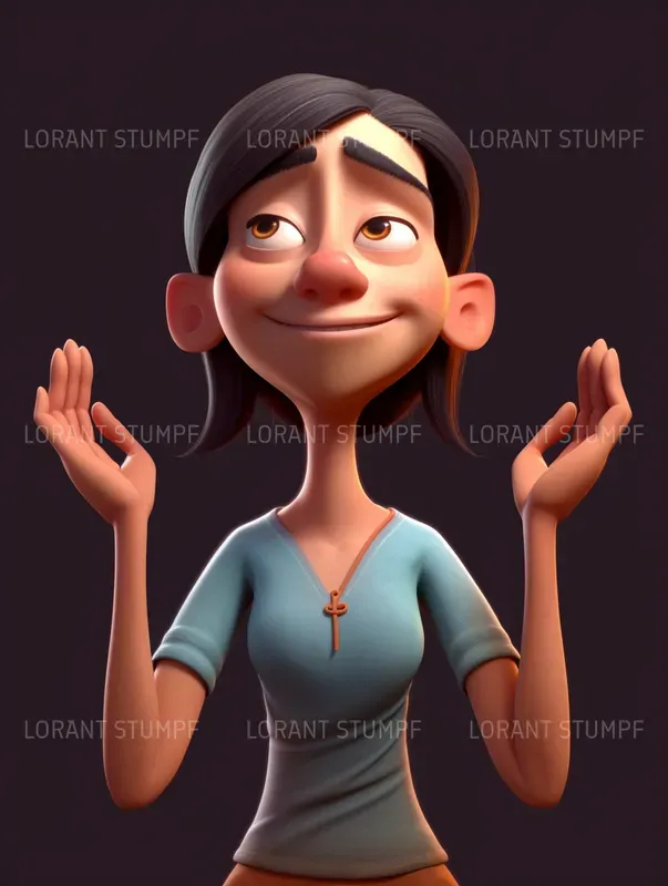 3D Pixar Human Characters