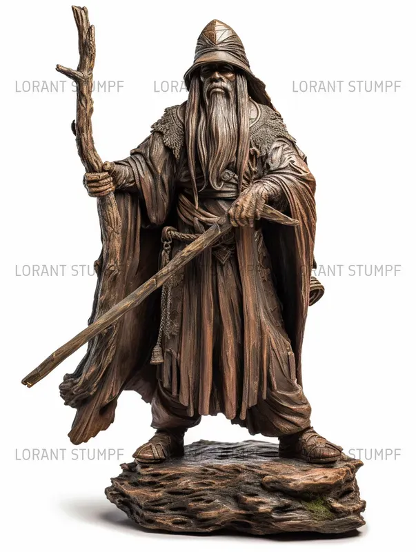 Driftwood Statues