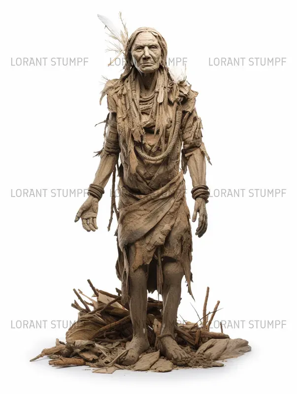 Povera Statues