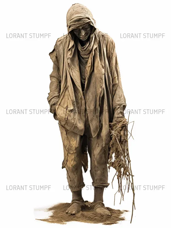 Povera Statues
