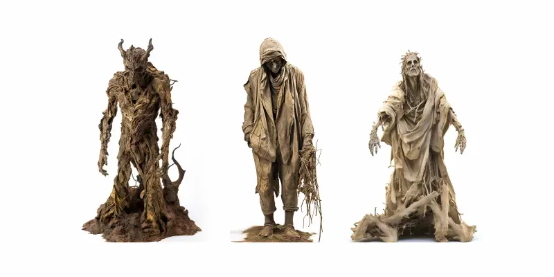 Povera Statues generated by undefined