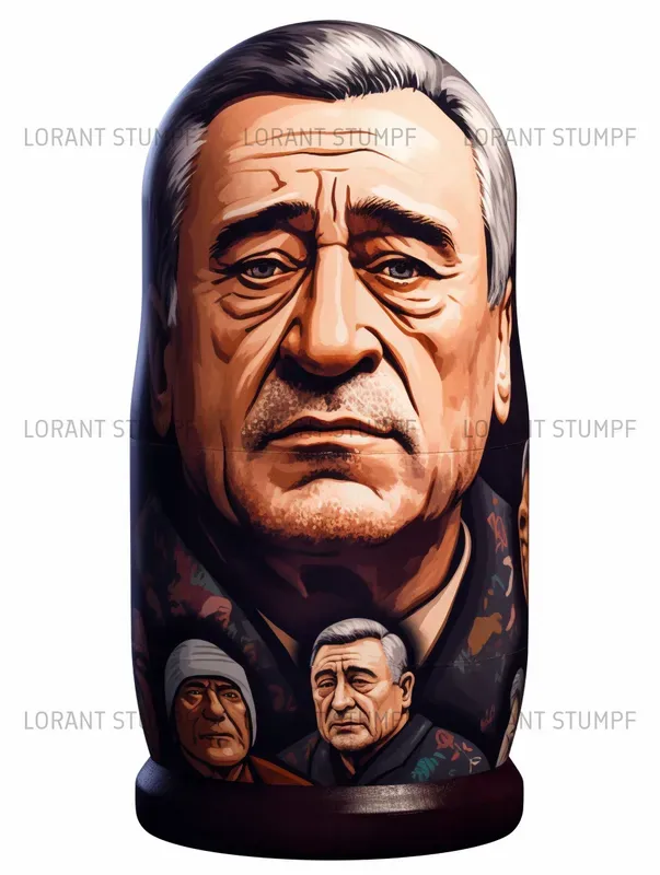Matryoshka Stars Celebrities Russian Dolls