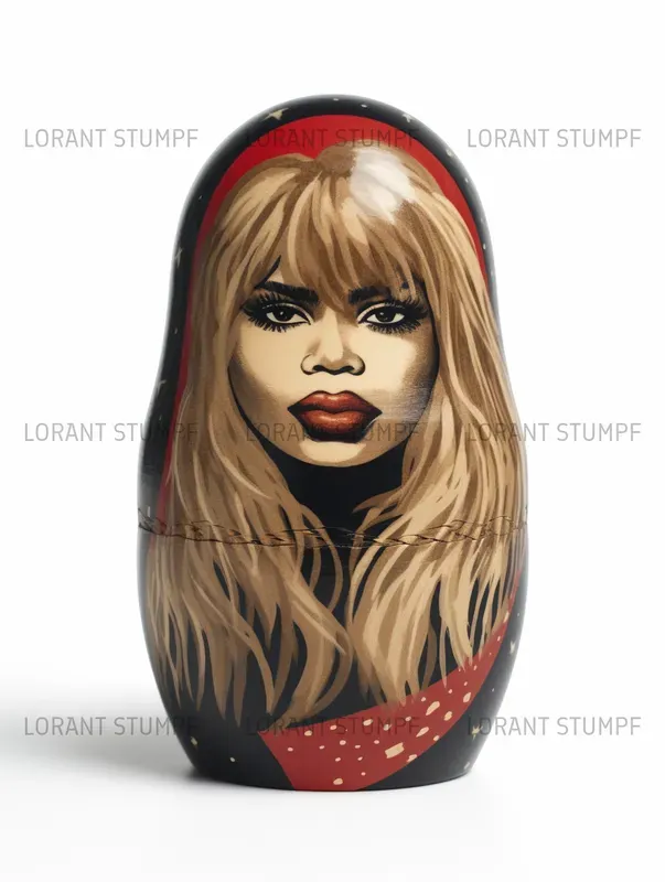 Matryoshka Stars Celebrities Russian Dolls