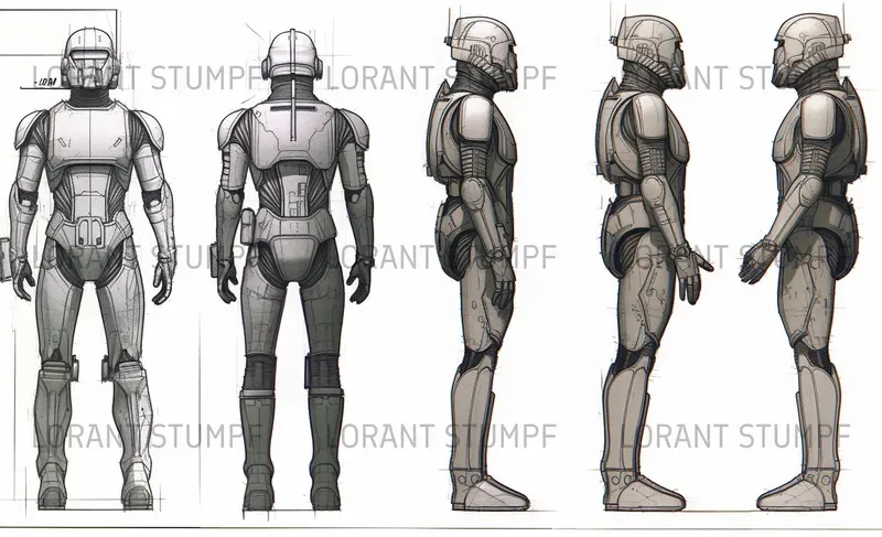 Futuramaturn Futuristic Characters Turns