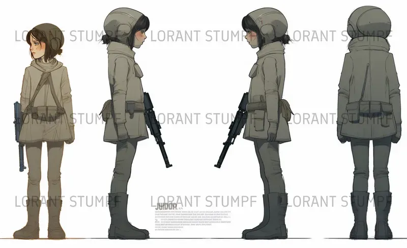 Futuramaturn Futuristic Characters Turns