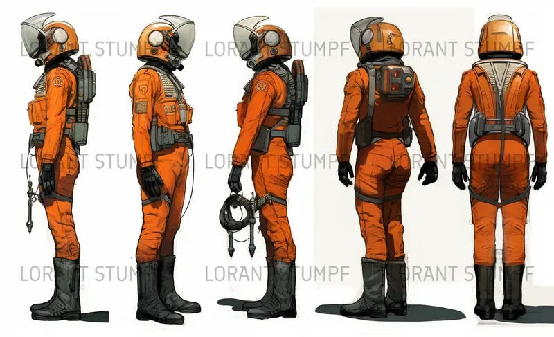 Futuramaturn Futuristic Characters Turns