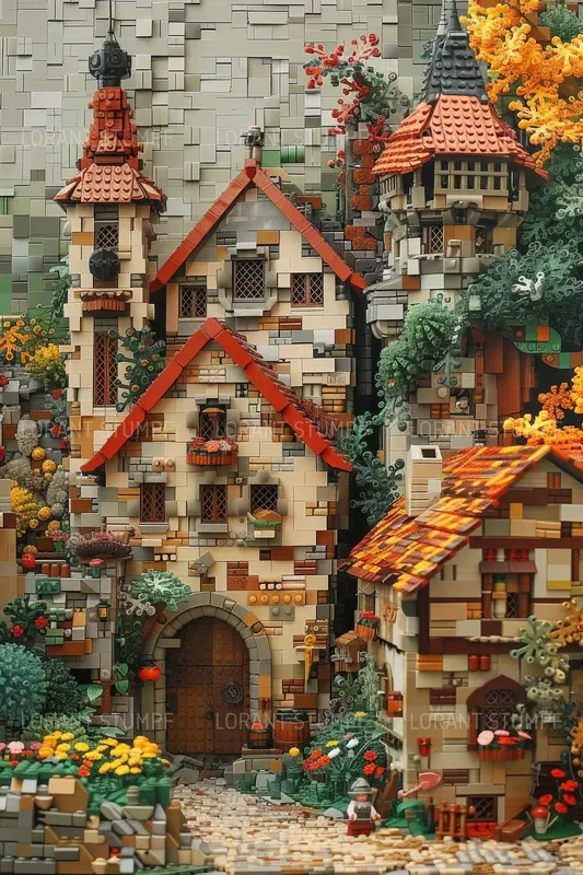 Lego Brick Walls