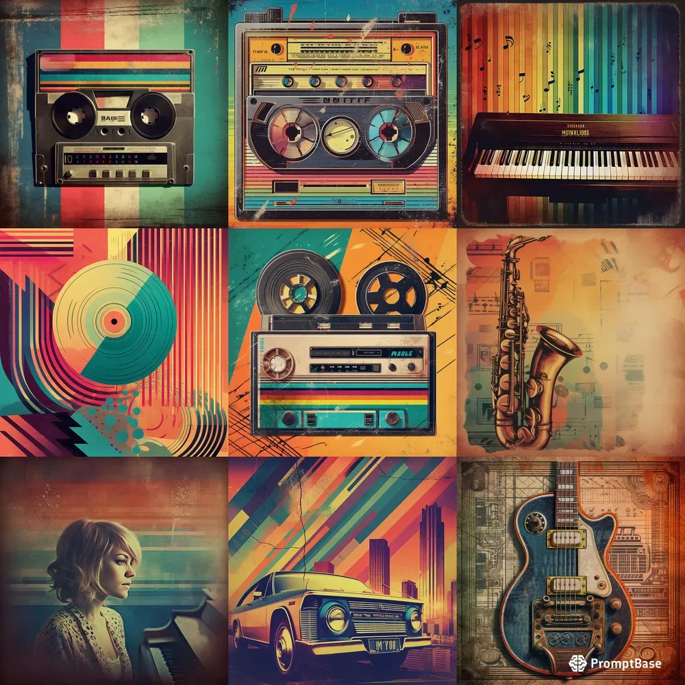 Retro Album Covers