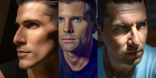 Portraits Of Men generated by dalle