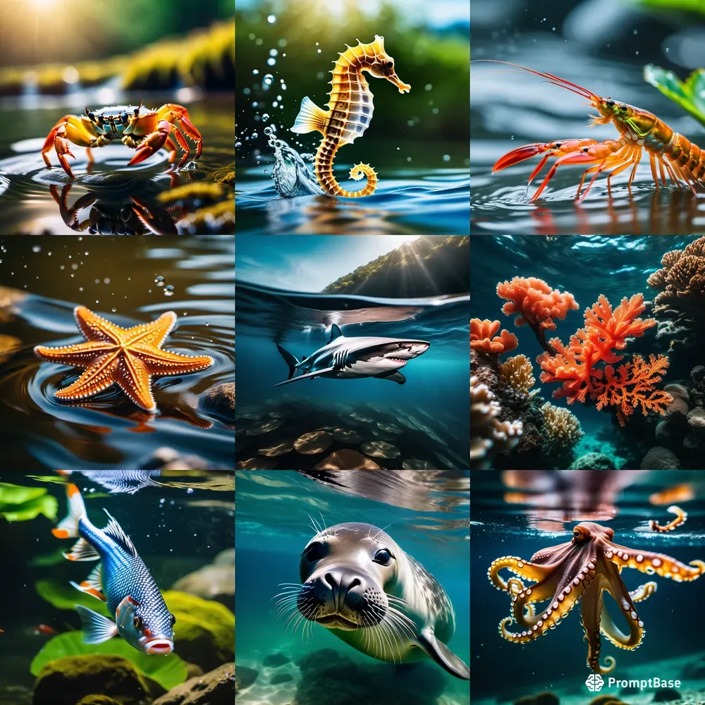 Deep Blue Sea Creatures