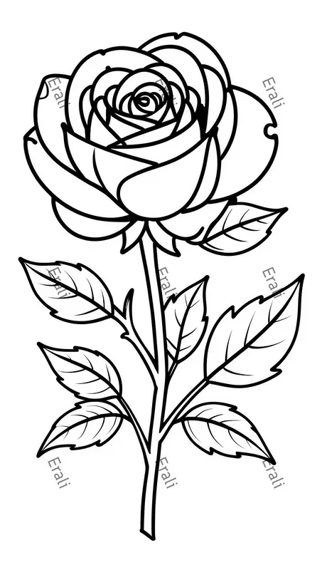 2D Simple Delight Coloring Book Pages