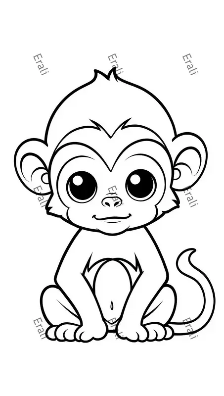 2D Simple Delight Coloring Book Pages
