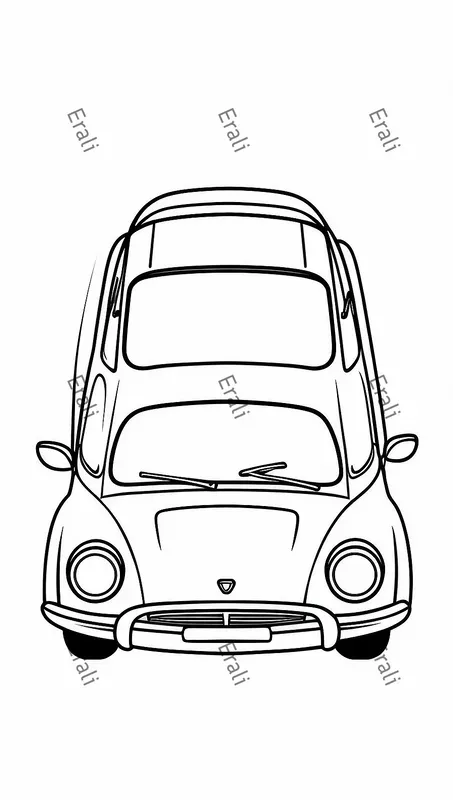 2D Simple Delight Coloring Book Pages