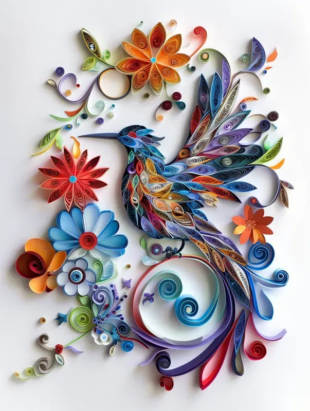 Paper Art Illustrations