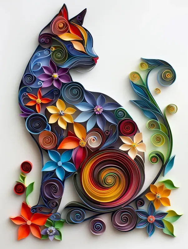 Paper Art Illustrations