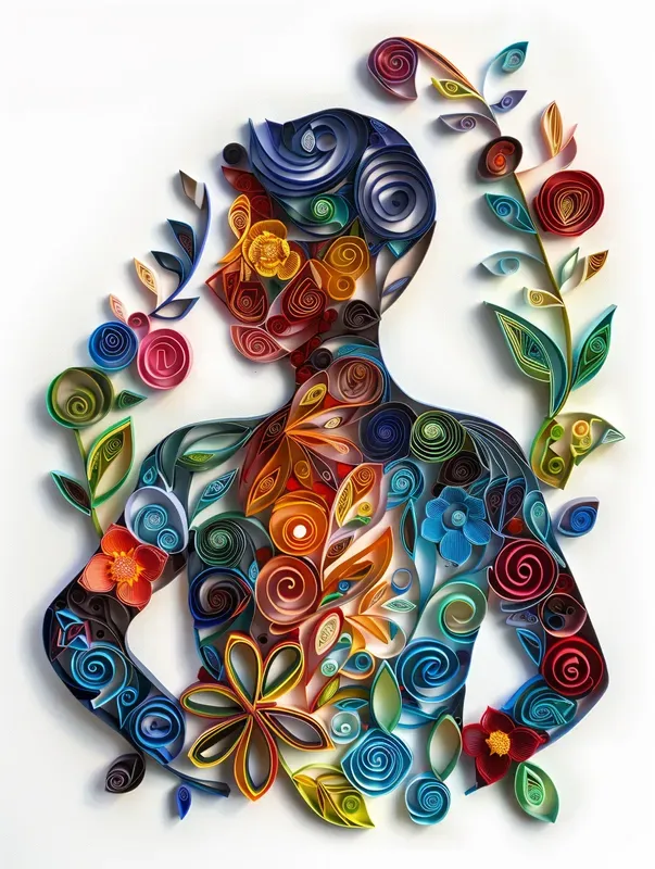 Paper Art Illustrations