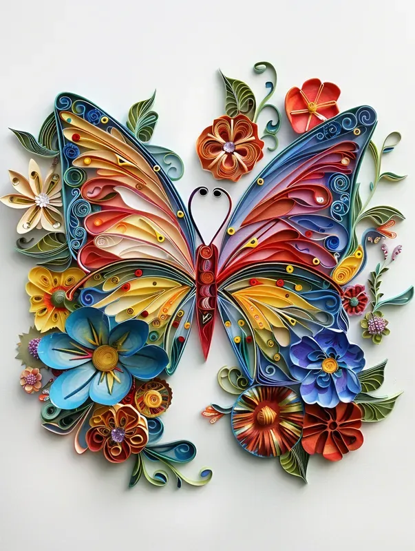 Paper Art Illustrations