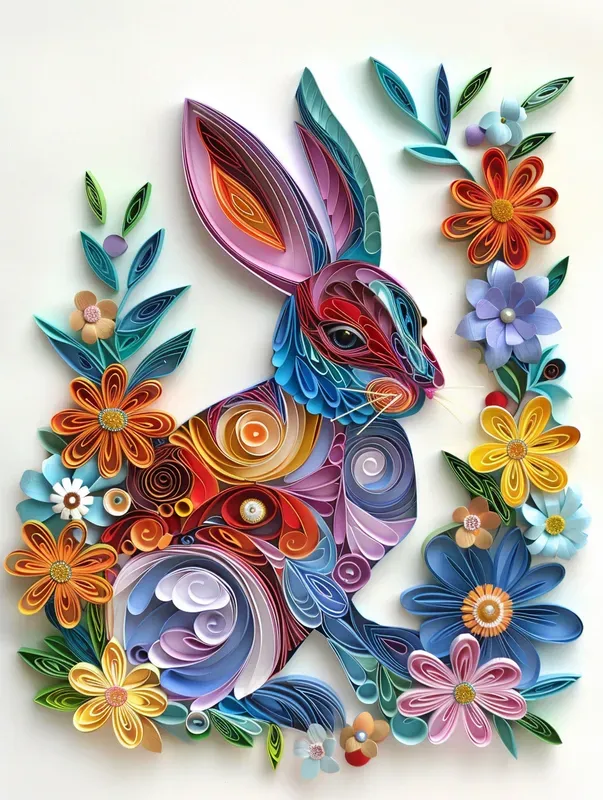 Paper Art Illustrations