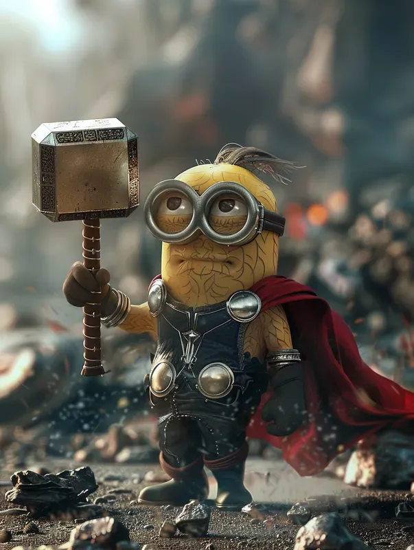Minion Cosplay Avengers